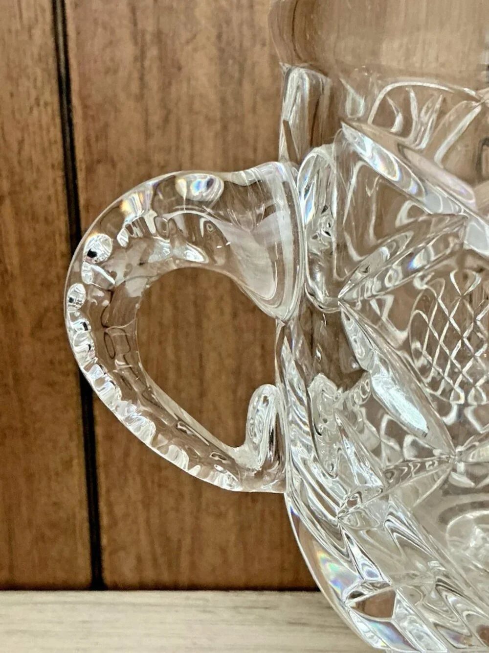 Honor Handled Loving Cup European Crystal Trophy Vase 9.5
